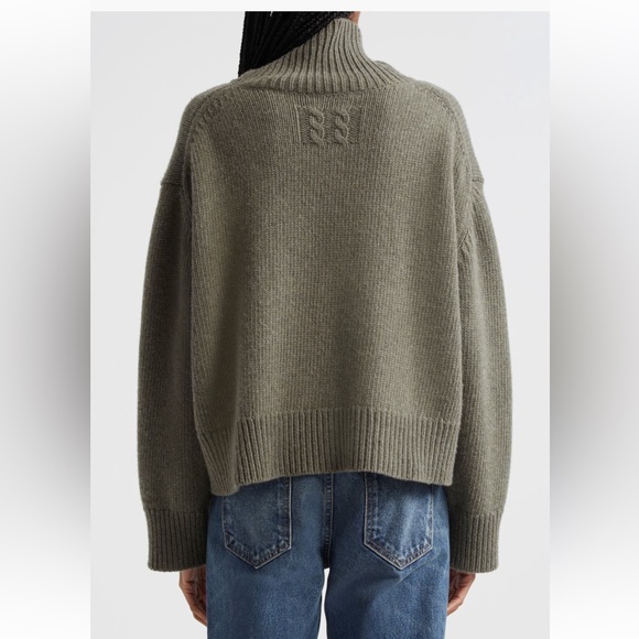 Nili Lotan Omaira Sweater olive Green NWT! - Picture 2 of 6